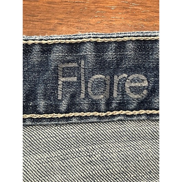 Calvin Klein Women's Wide Leg Blue Jeans - Picture 6 of 7